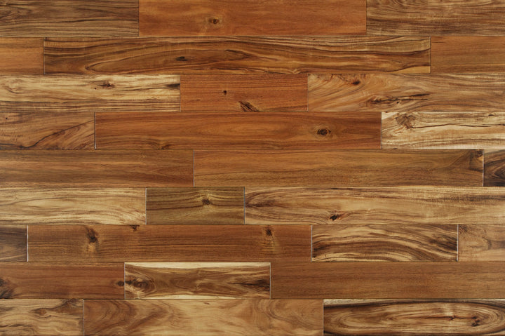 Tropical Handscraped Acacia Solid Hardwood Flooring — Acacia