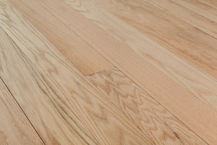 Red Oak Unfinished Solid Hardwood Flooring — Red Oak - Common #1 / 4"