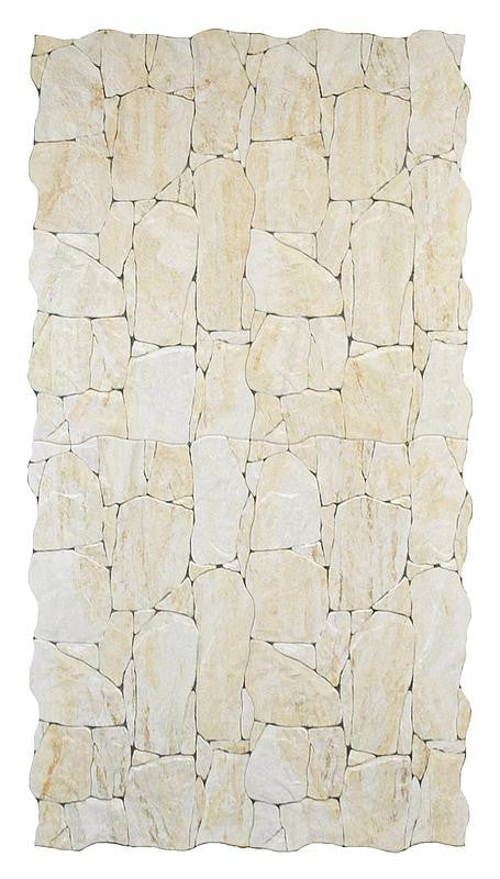 Teide Sand Interlock 13x26 Textured Porcelain Wall Tile