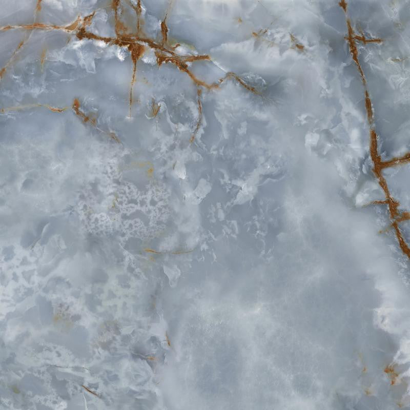 Premiere Onice Azzuro 24x24 Polished Onyx Look Porcelain Tile