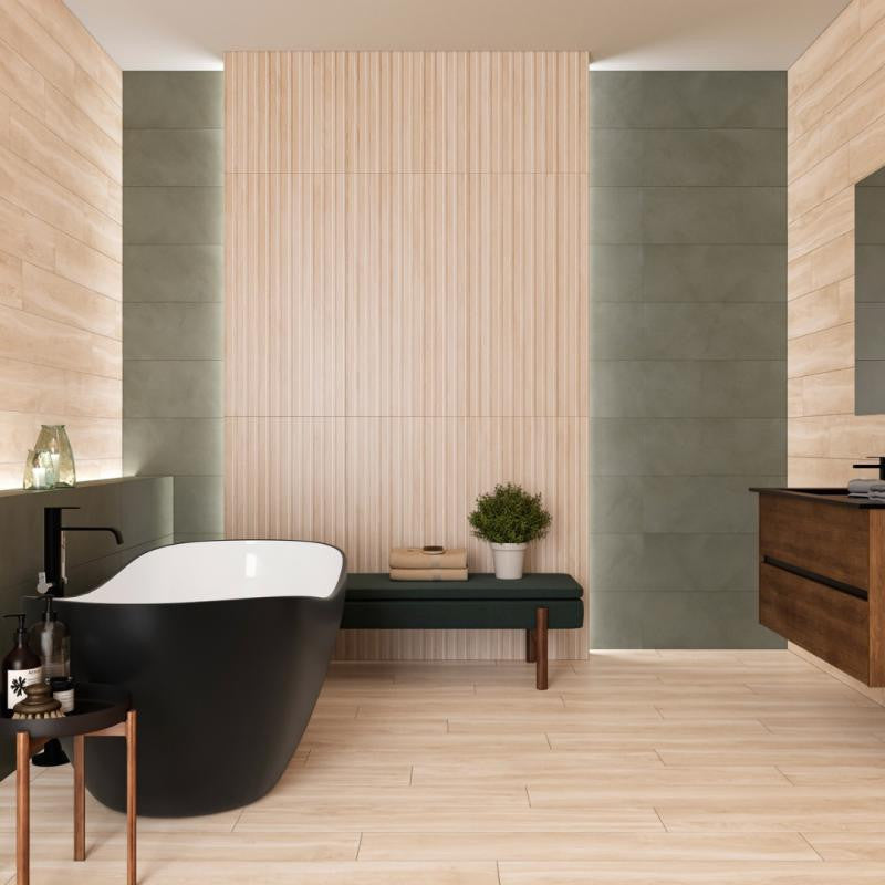 Helsinki Haya 8x48 Wood Look Porcelain Plank Tile