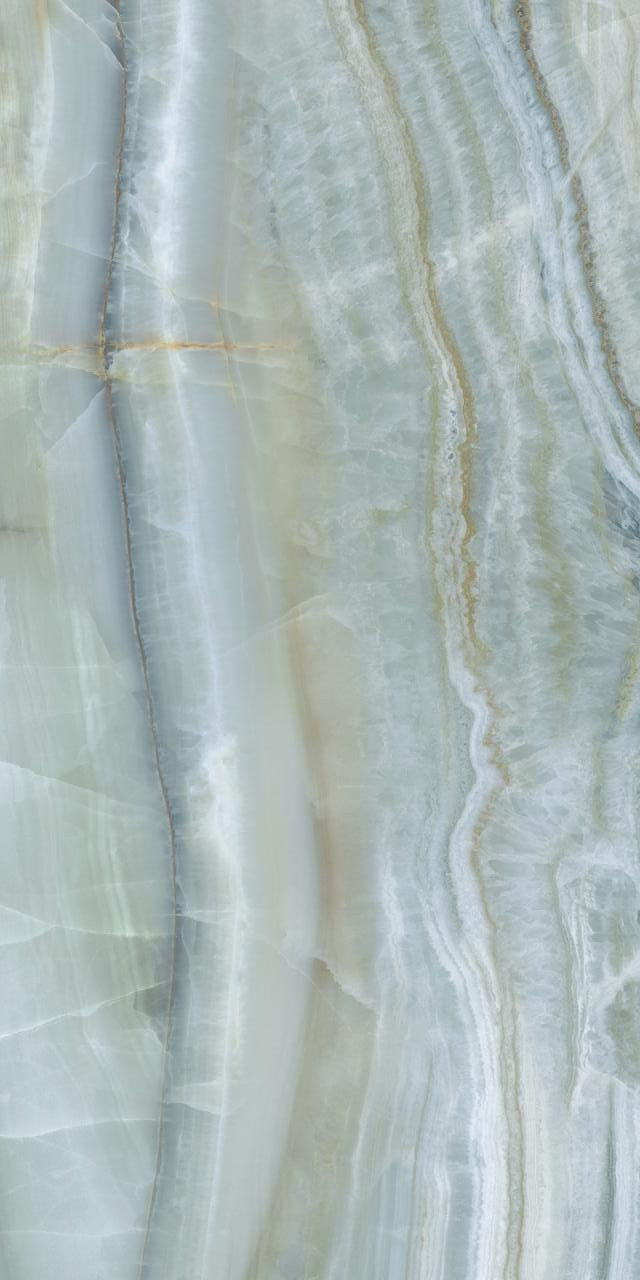 Chroma Blue 24x48 Polished Exotic Marble Look Porcelain Tile