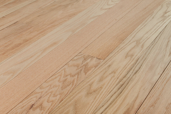 Red Oak Unfinished Solid Hardwood Flooring — Red Oak - Common #1 / 3 1/4"