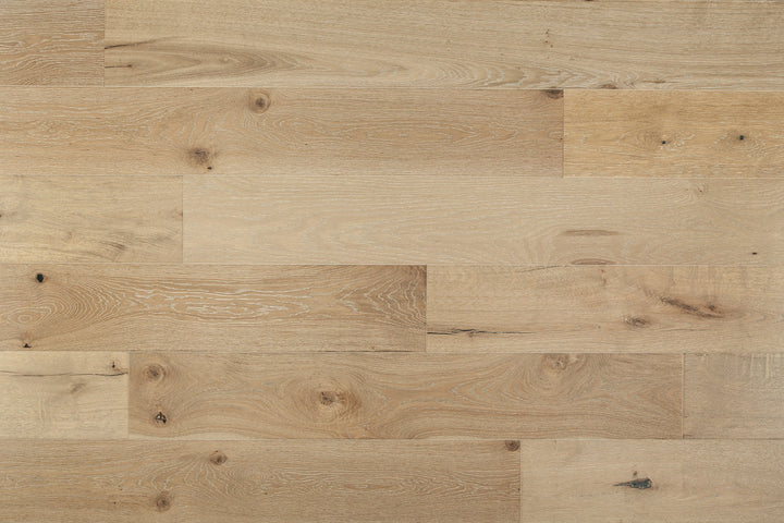 Solis European French Oak Engineered Hardwood Flooring — Gray Brushed / 3mm