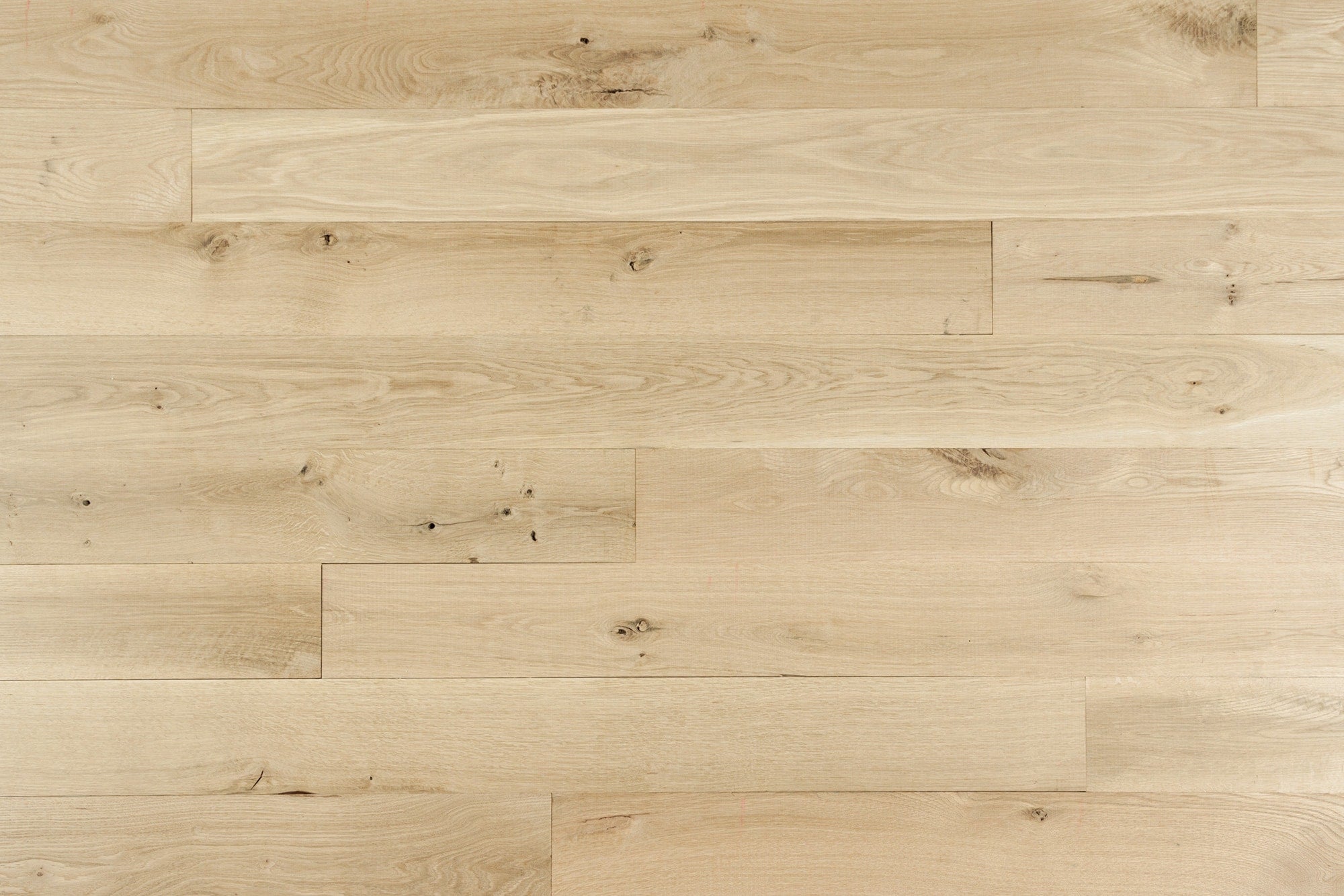 7 x 3/4 White Oak Character LIVE SAWN (European Style) 2' to 10'  Unfinished Solid | Hurst Hardwoods