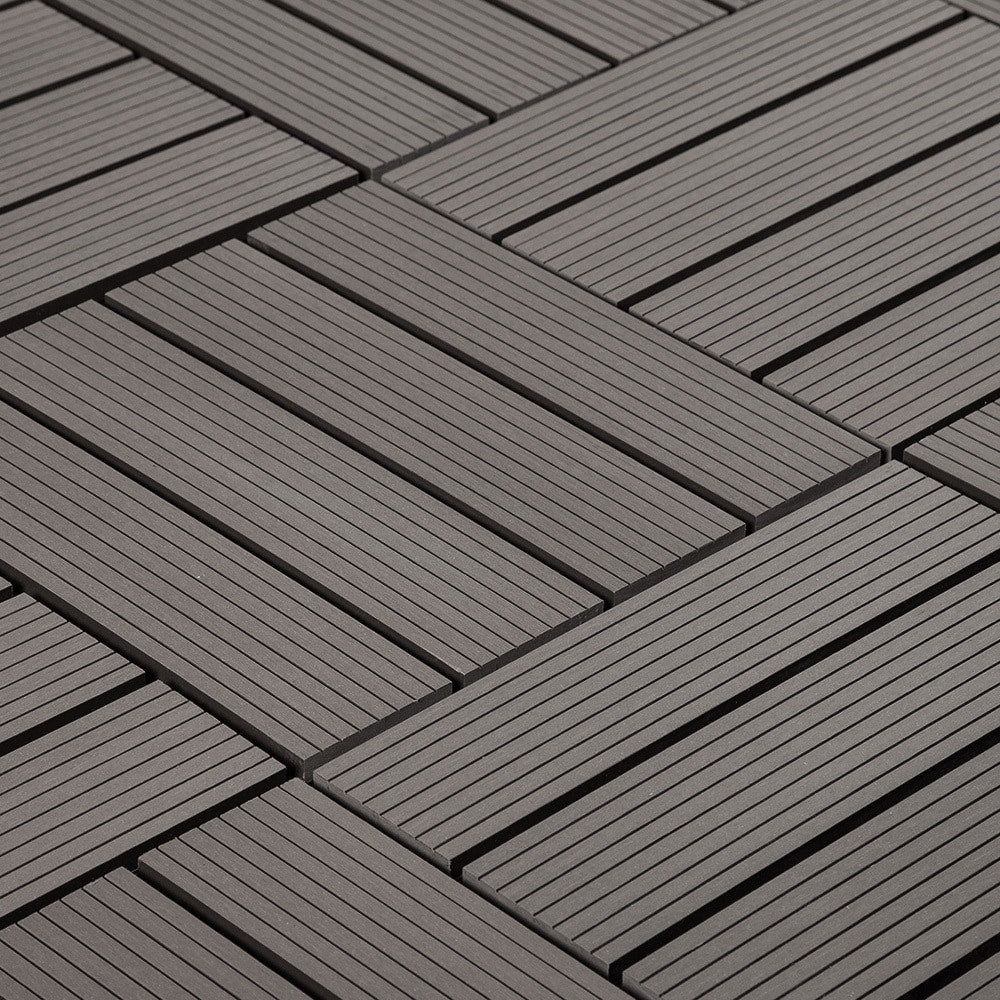 JF Outdoor Composite Interlocking Deck Tiles – BuildDirect
