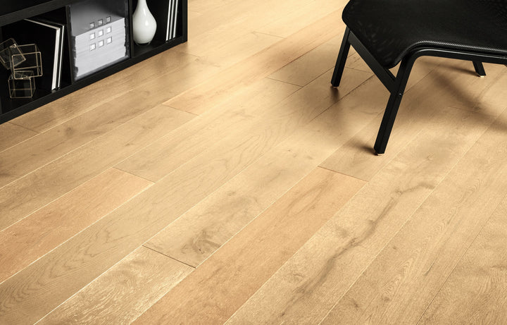 Artisan Brushed Oak Engineered Hardwood Flooring — 3mm Nutmeg