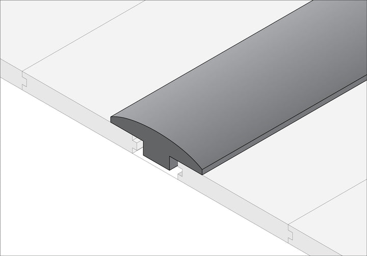 Engineered Hardwood Moldings - Eccentric Acacia - Handscraped Natural β T-Molding