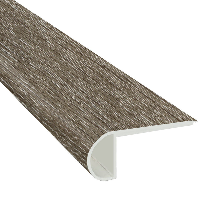 Vinyl Planks Moldings - Lowcountry - Smokey Maple — Flush Stairnose (94"x 2-3/4"x 3/4")
