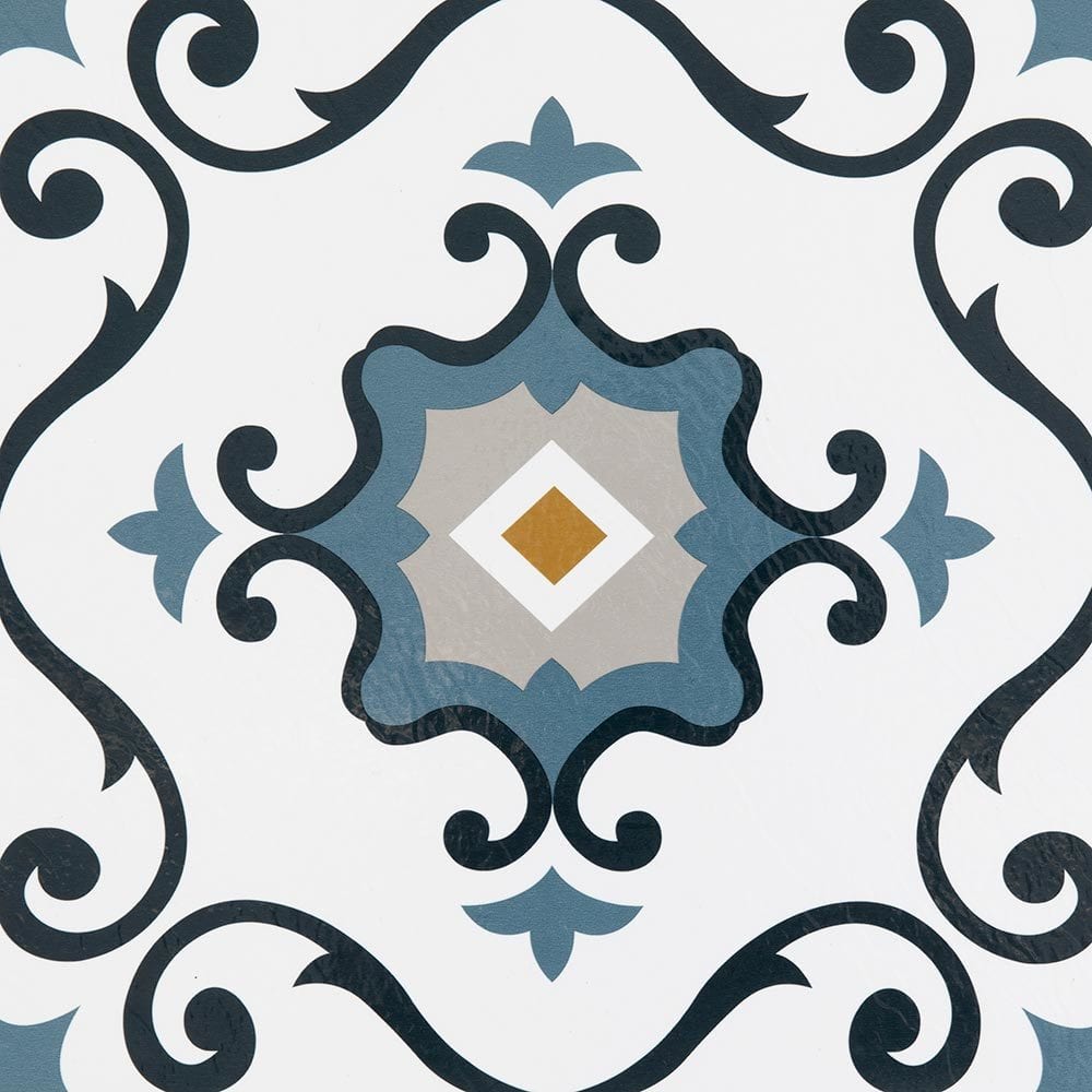 DISCONTINUED - Retro 12 inch Square Peel & Stick Vinyl Flooring Tiles
