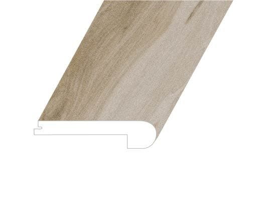 Vinyl Moldings - Veritas Collection - Provincial Swan — Flush Stair Nose