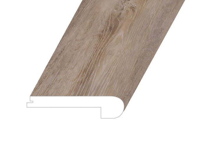 Vinyl Moldings - Amare Collection - Revered Ecru — Flush Stair Nose