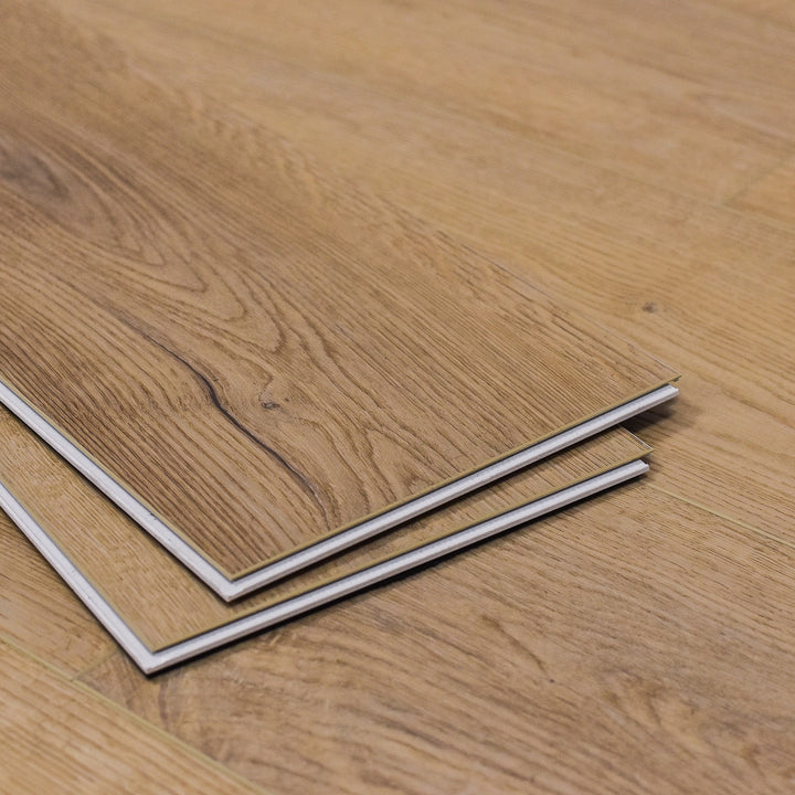 Meraki 7mm Rigid Core Click Lock Luxury Vinyl Flooring — Demure Natural