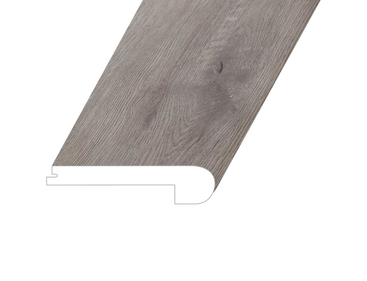 Vinyl Moldings - Meraki Collection - Tranquil Grey — Flush Stair Nose