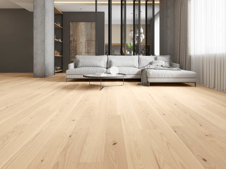 Foundation Wide Plank Engineered Hardwood Flooring — Original Ash