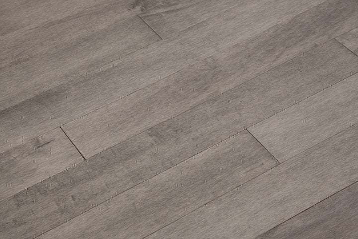 Canada Hard Maple Solid Hardwood Flooring — Edison Gray