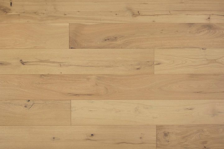Artisan Brushed Oak Engineered Hardwood Flooring — 1.2mm Snow Mist