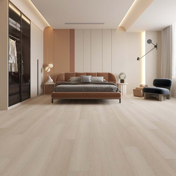 Westwood Waterproof Laminate Flooring — Platinum White