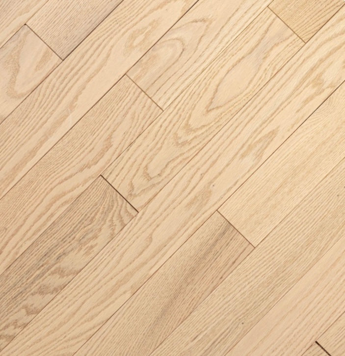 Canadian Red Oak Solid Hardwood Flooring Collection — Oat Linen