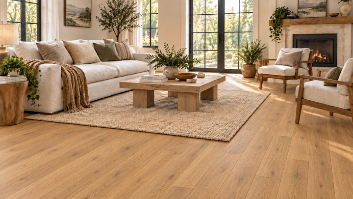 Naturally Aged Engineered Hardwood Collection - Finished in the USA — Oak Pebble Beach 1.5mm