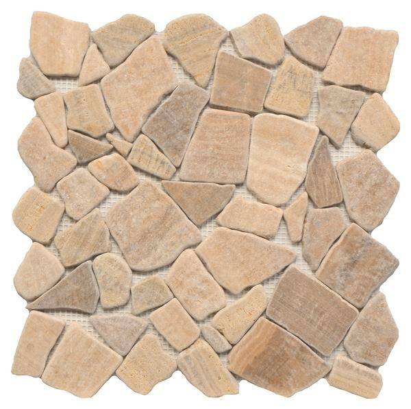 Marmol Wood Vein Marble Mosaic Tile 12x12 Sheet