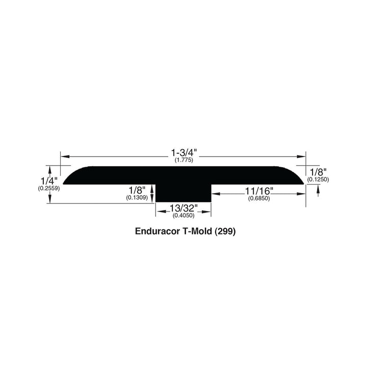 Vinyl Moldings - Affluent - Autumn — T-Molding