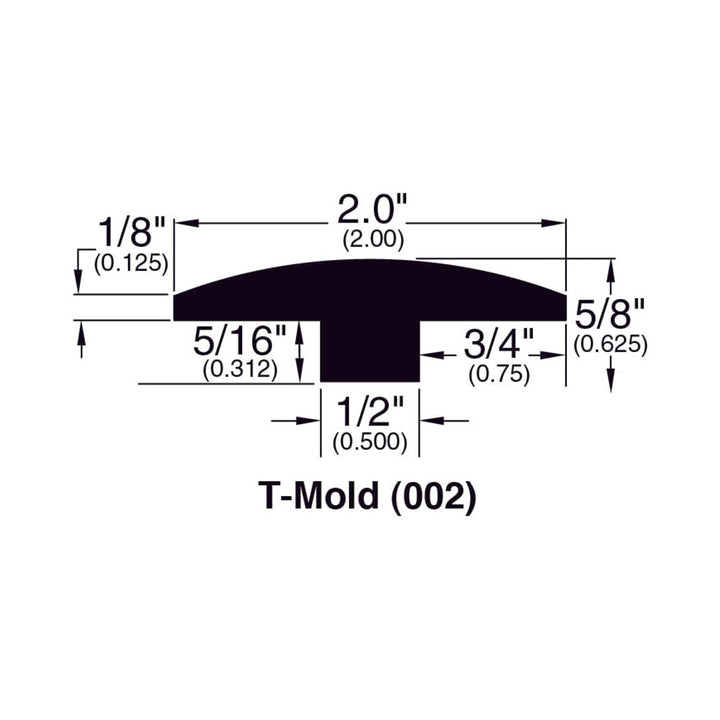 Baltic Oak - Sedona Silver Engineered Hardwood Moldings — T-Molding