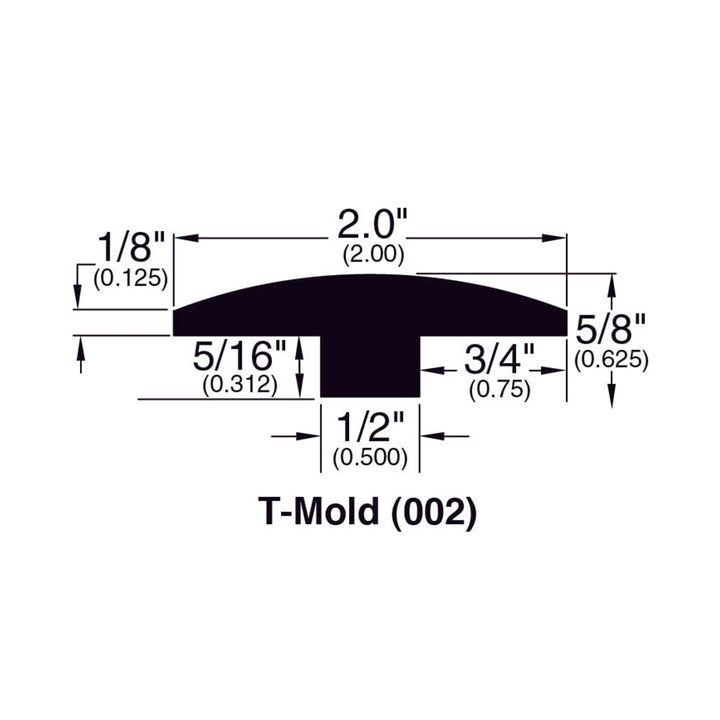 Engineered Hardwood Moldings - Celestial - Aquarius โ T-Molding