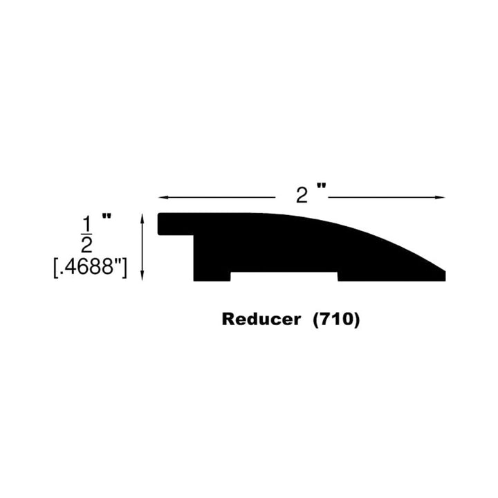 Engineered Hardwood Moldings - Solis European Oak - Sandy Blond โ Flush Reducer