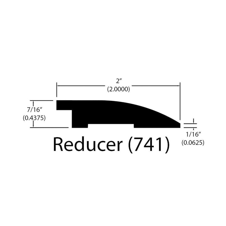 Engineered Hardwood Moldings - 2mm Traditional Oak - Santa Fe Oak — Flush Reducer