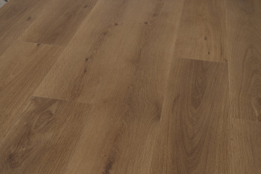 Fortis Collection Extra Wide Waterproof 40 Mil Vinyl Plank Flooring in Harvest