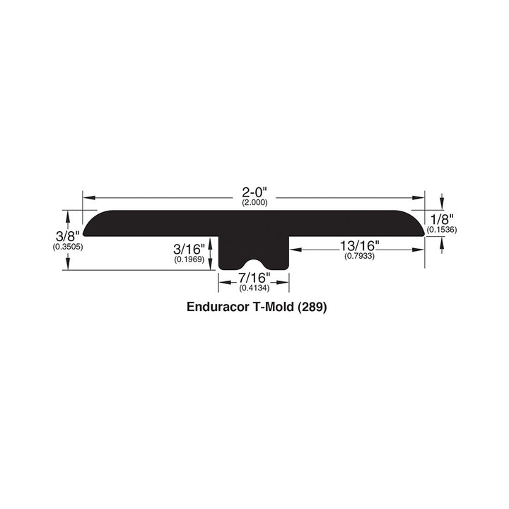 Laminate Moldings - Victoria - Mellow — T Molding