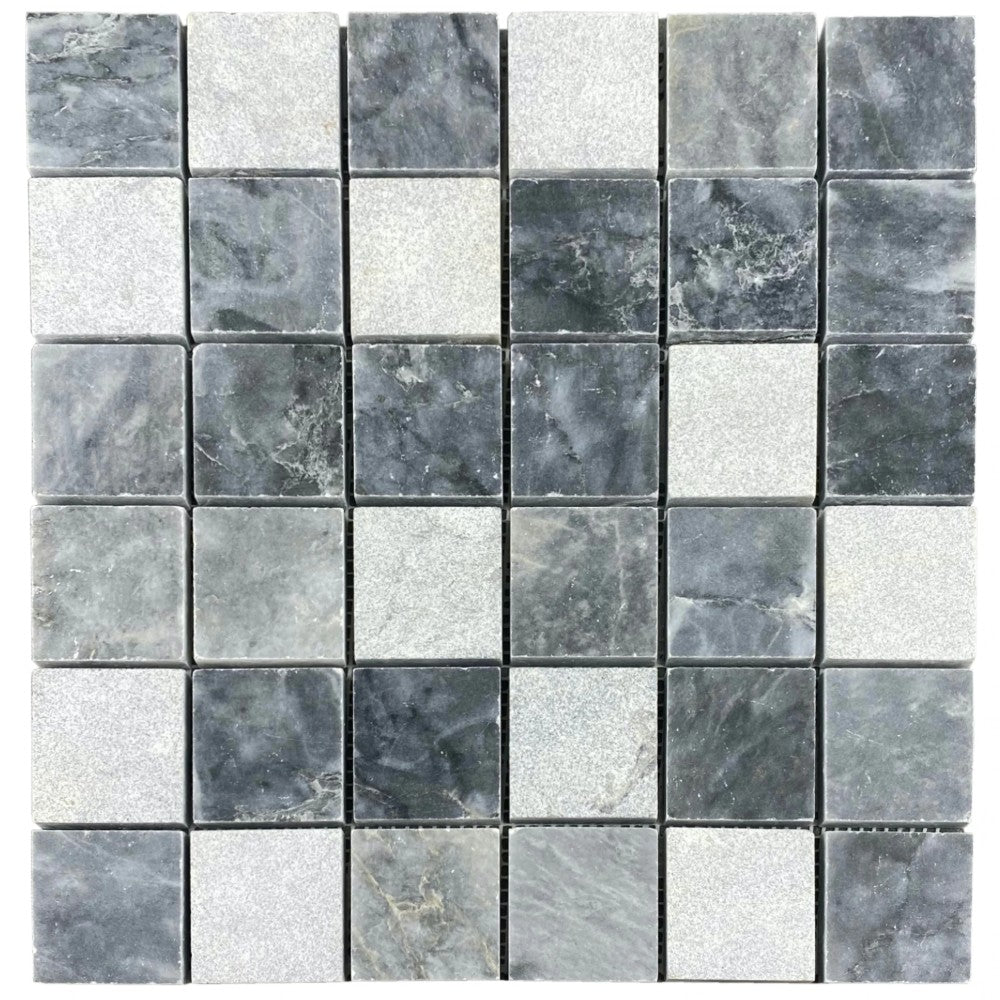 Luna Sky Marble - Mesh Mosaic Tile Collection