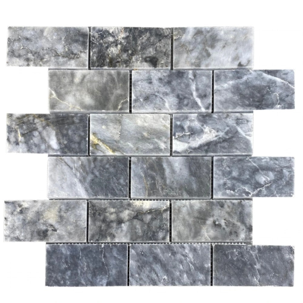 Luna Sky Marble - Mesh Mosaic Tile Collection
