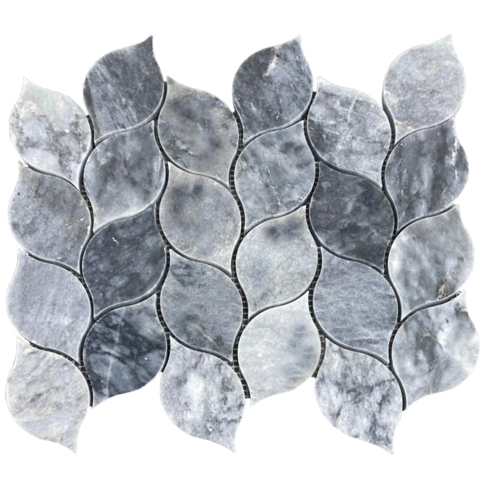 Luna Sky Marble - Mesh Mosaic Tile Collection