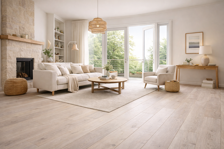 Riviera Engineered Hardwood Flooring — 1.5mm Luna Oak