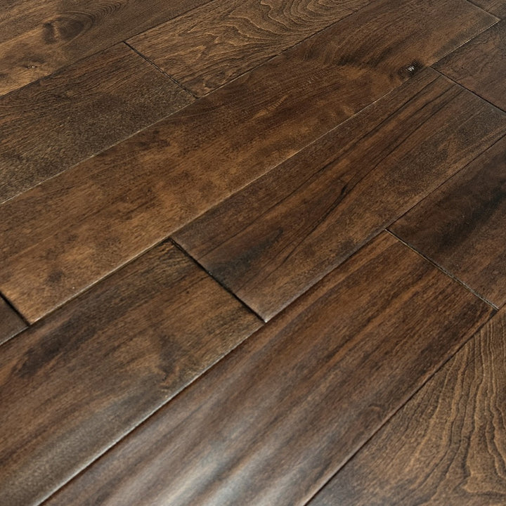 Tropical Solid Maple Hardwood Flooring — Maple Walnut