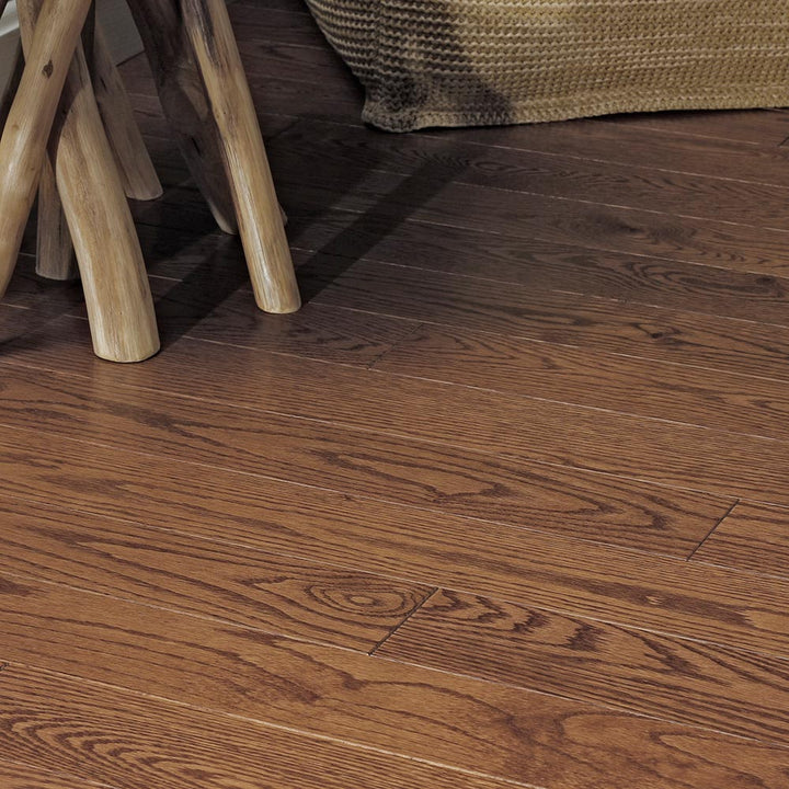 Timberline Solid Hardwood Flooring — Red Oak Redish Brown / 2 1/4"