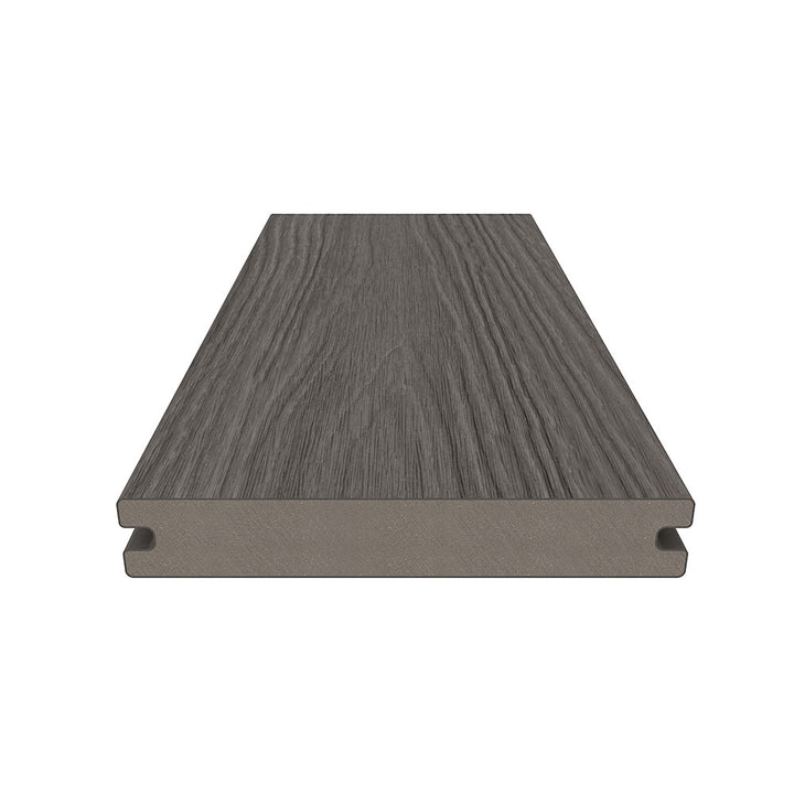 Dura-Shield Ultratex Composite Decking — Silver Gray / Solid Grooved / 16 ft.