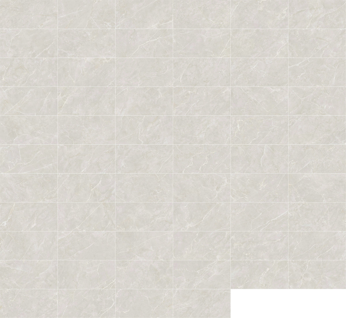 Belvedere Ivory Matte 12x24 Porcelain Tile