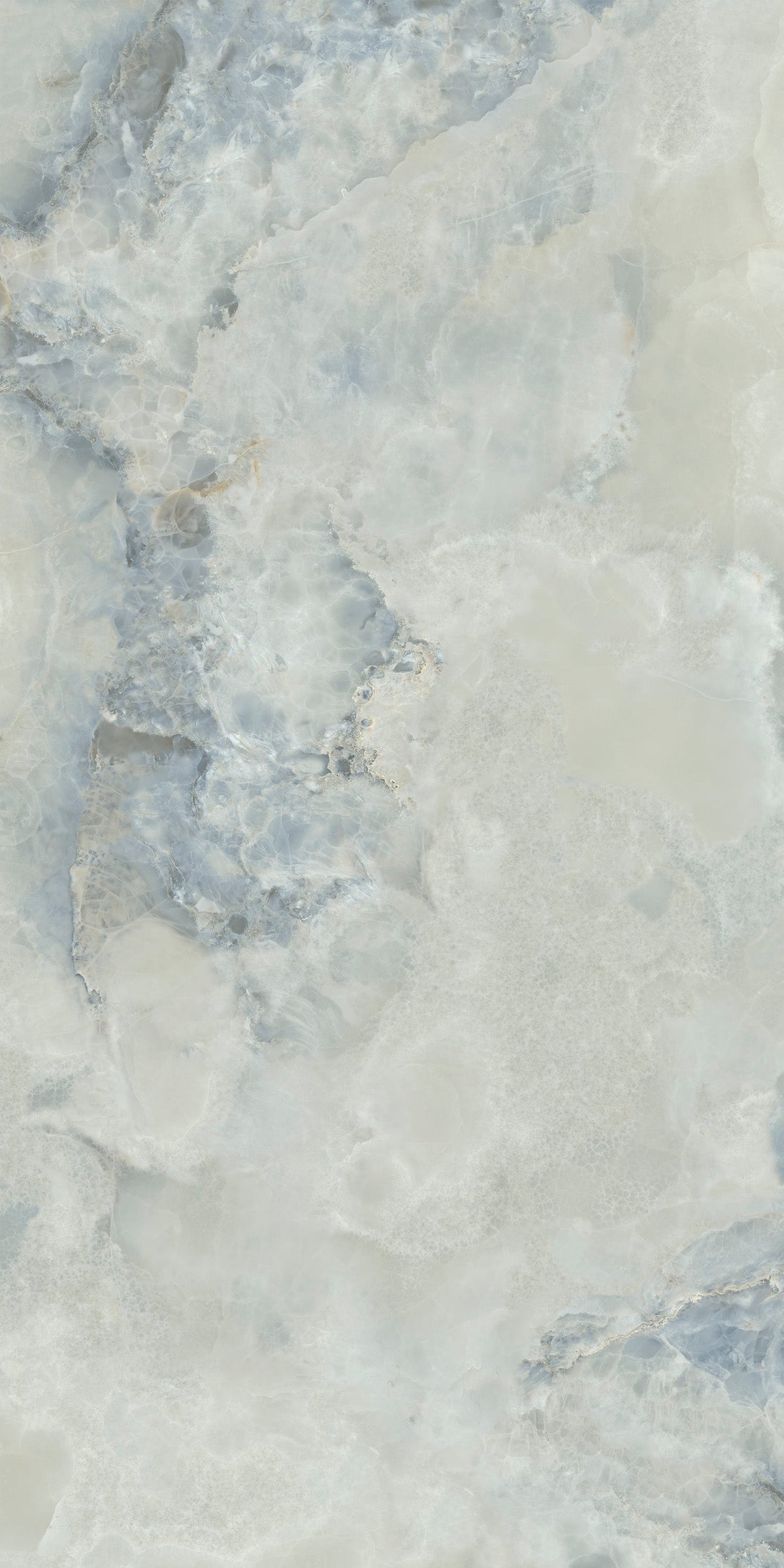 Spanish porcelain tile with a blue marble look