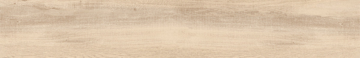 Valdiviana Fresno 8x48 light ash wood look porcelain plank tile shown face on