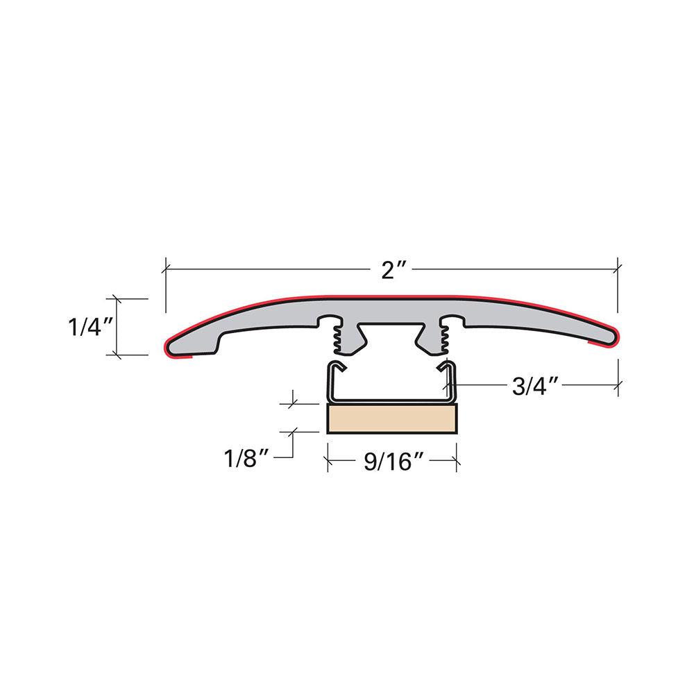 Vinyl Moldings - Affluent - Grain