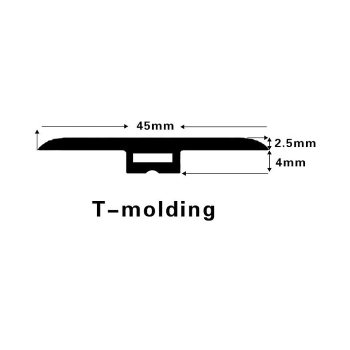 Vinyl Moldings - Elevation Collection - Danxia — T-Molding