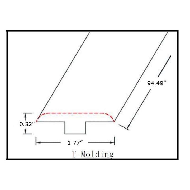 Vinyl Moldings - Gradient Collection - Anata — T-Molding