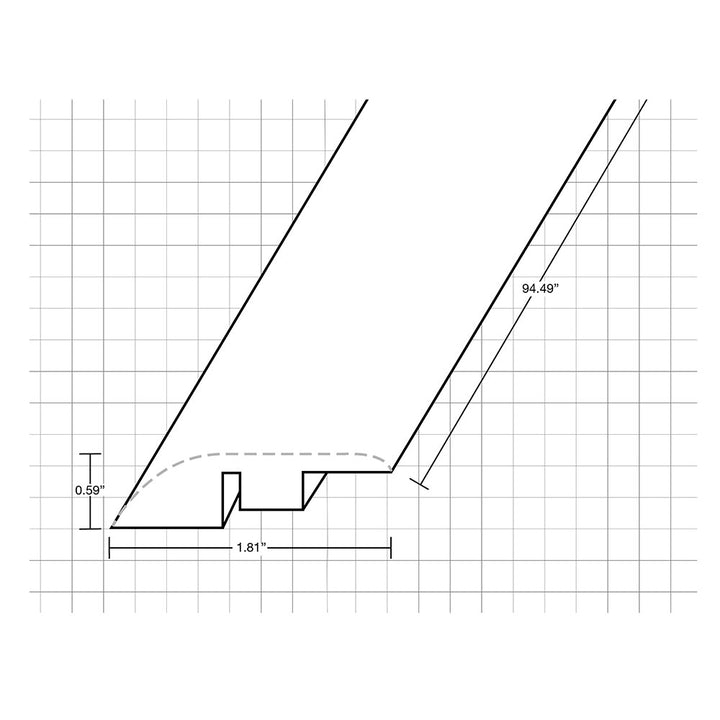 Vinyl Moldings - Hutrindo Collection - Kakanda — Reducer