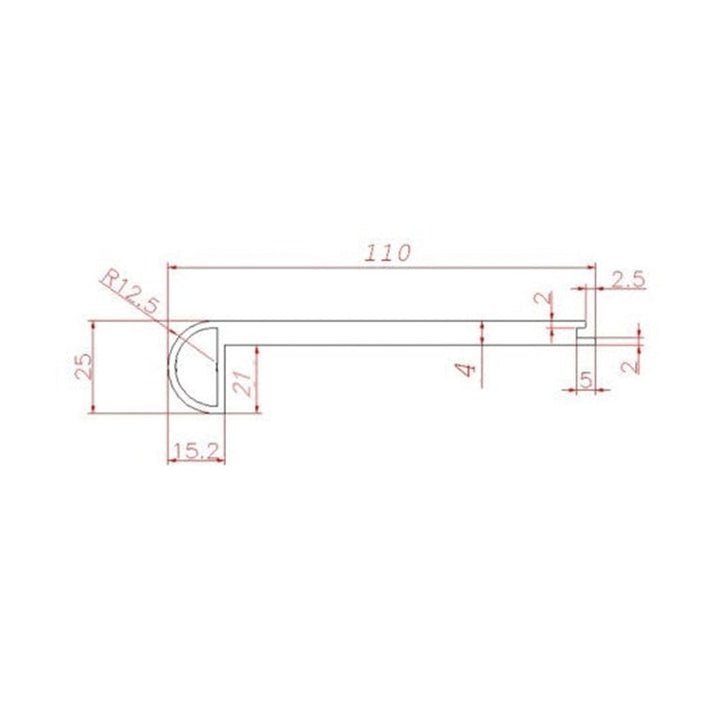 Vinyl Moldings - Legendary Collection - Scribe — Flush Stair Nose