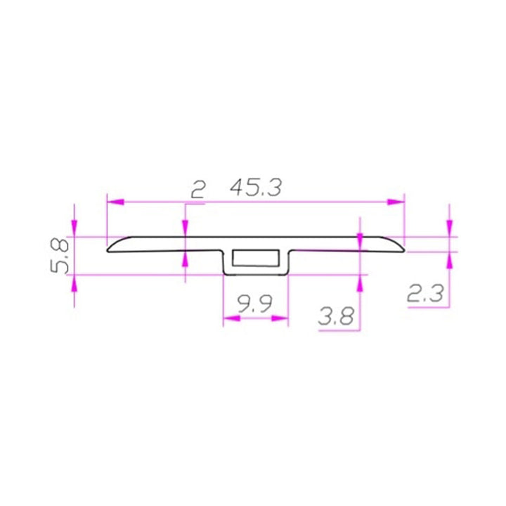 Vinyl Moldings - Legendary Collection - Scribe — T-Molding
