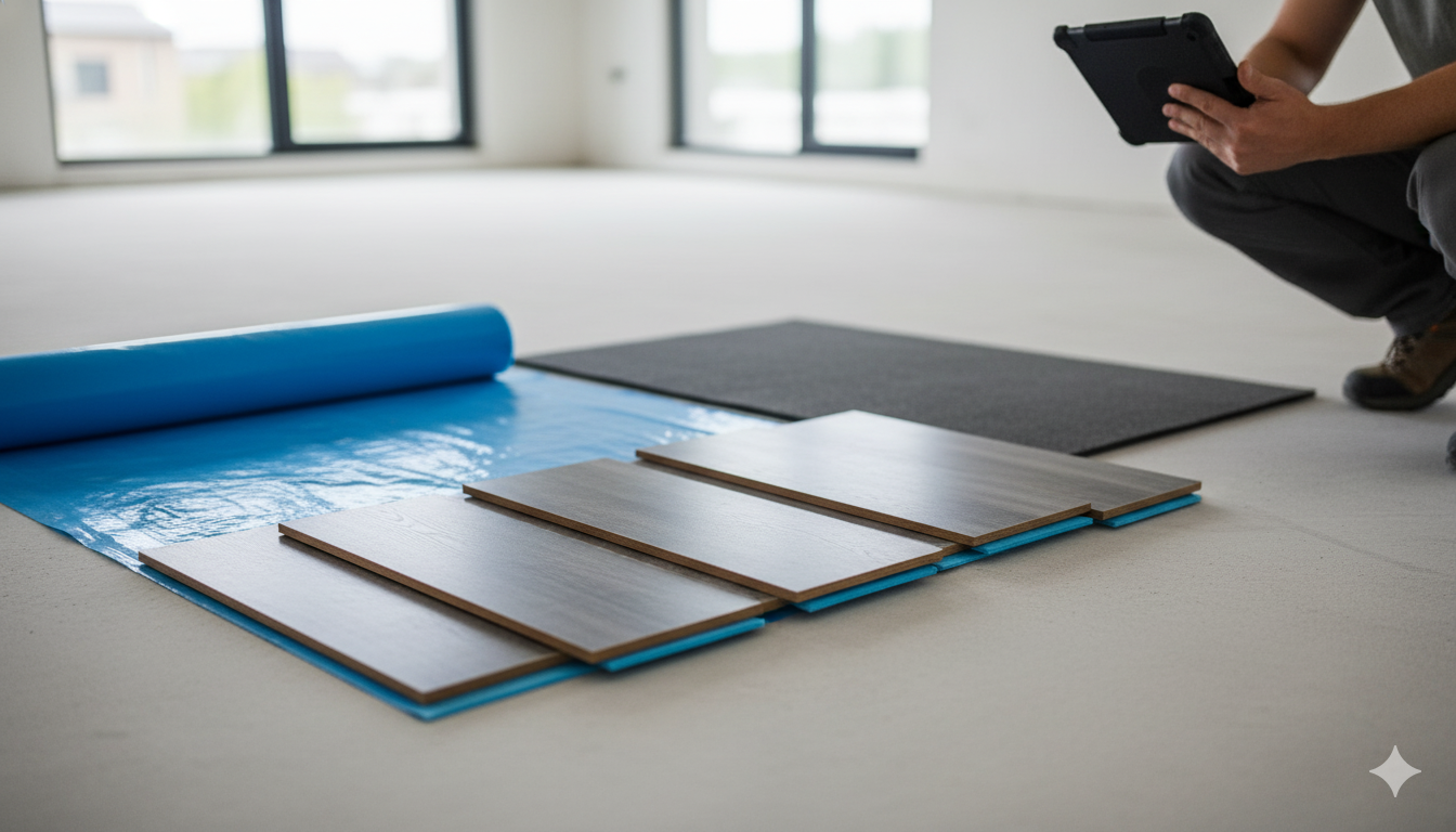 Spc flooring installation prep