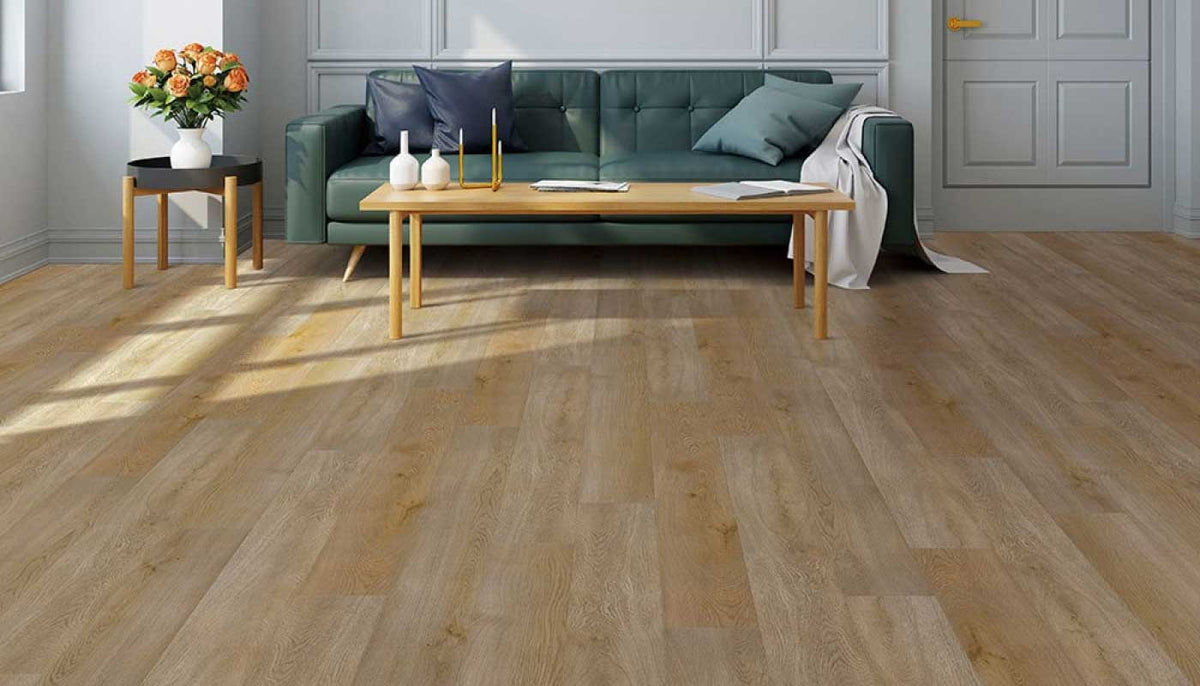 Beautiful luxury vinyl floor